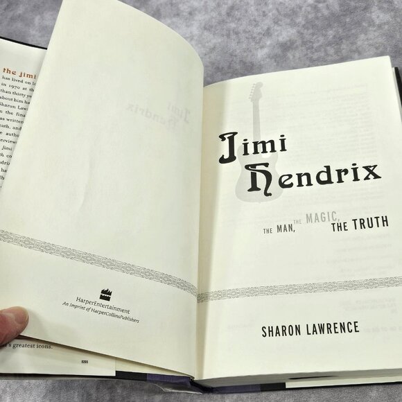 Jimi Hendrix The Man The Magic The Truth Biography by Sharon Lawrence - Picture 3 of 8